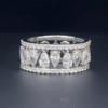 Pear & Round Eternity Lab Grown Diamond Band