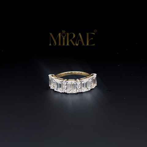 Emra Half Eternity Lab Grown Diamond Band