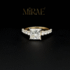 2.60 ct Princess Shape Ballad Solitaire Lab Grown Diamond Ring