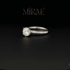 1.02 ct  Solitaire Engagement Lab Grown Ring